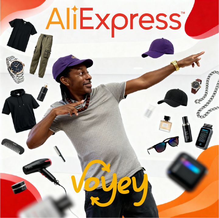 Un agent Voyey dans la campagne AliExpress