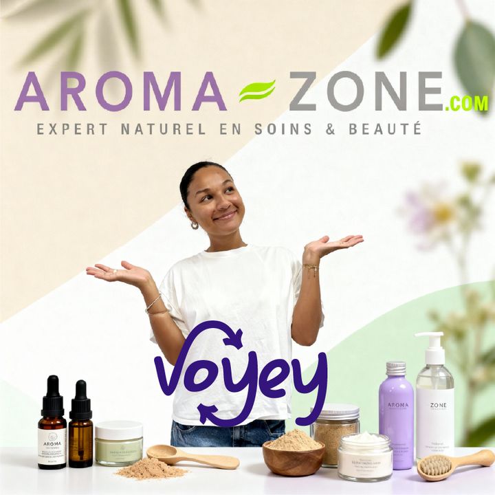 Un agent Voyey dans la campagne Aroma-Zone