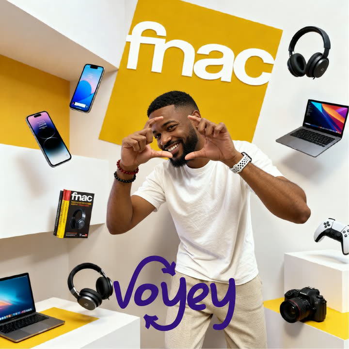 Un agent Voyey dans la campagne Fnac