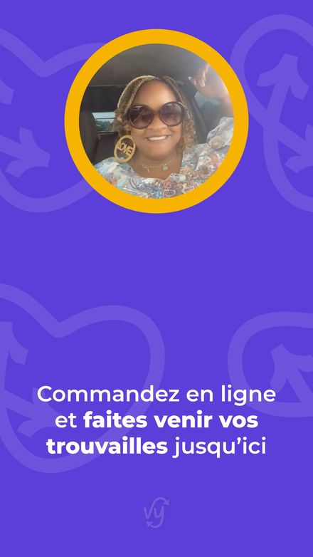 Commandez en ligne et faites venir vos trouvailles jusqu’ici